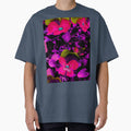 Purple Hot pink flowers by Iritof by iritof