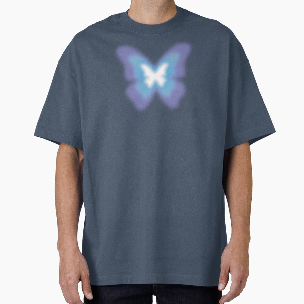 Y2K Blue Butterfly by xWiseGirl