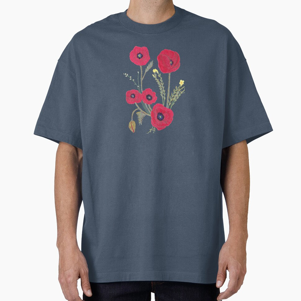 Red Poppies by KStevensonart