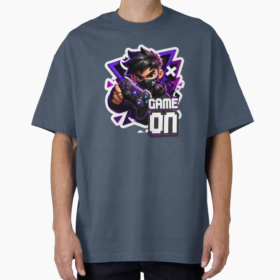 Game On - Gamer Tshirt by iapbaap