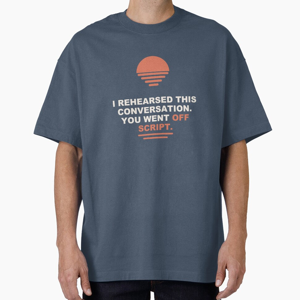 Introvert Off Script - funny Introvert gift by Harlo.co