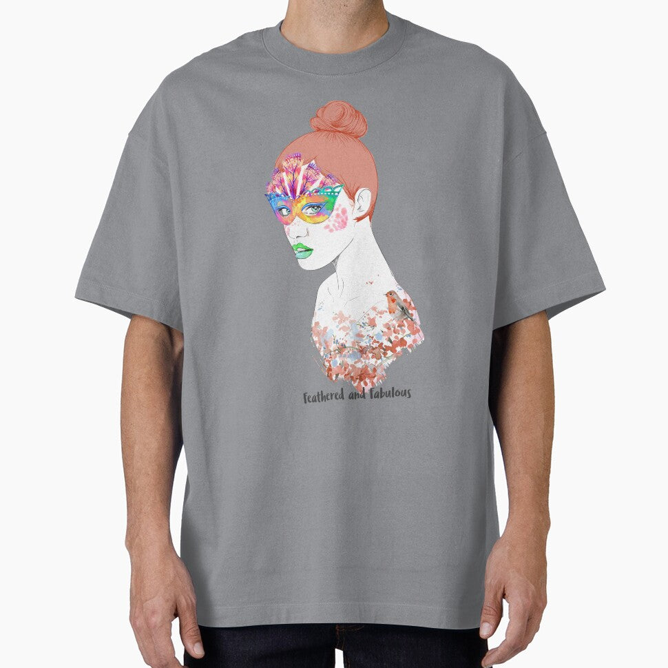 Feathered and Fabulous funny Bird Watching Women by Jane Pierce Art