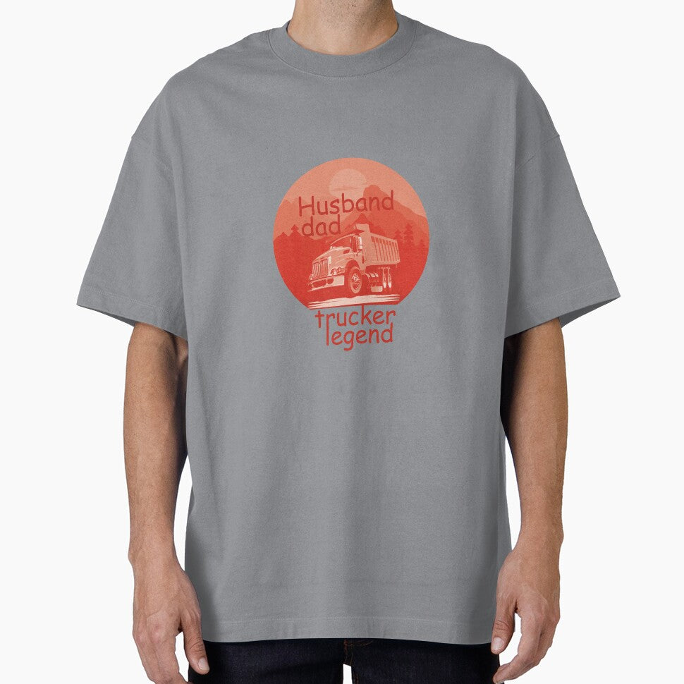 Husband dad trucker legend 2023 by RedArtCO