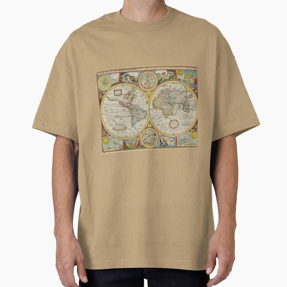 An Old Map of the World // 1627 by Gothicrelics