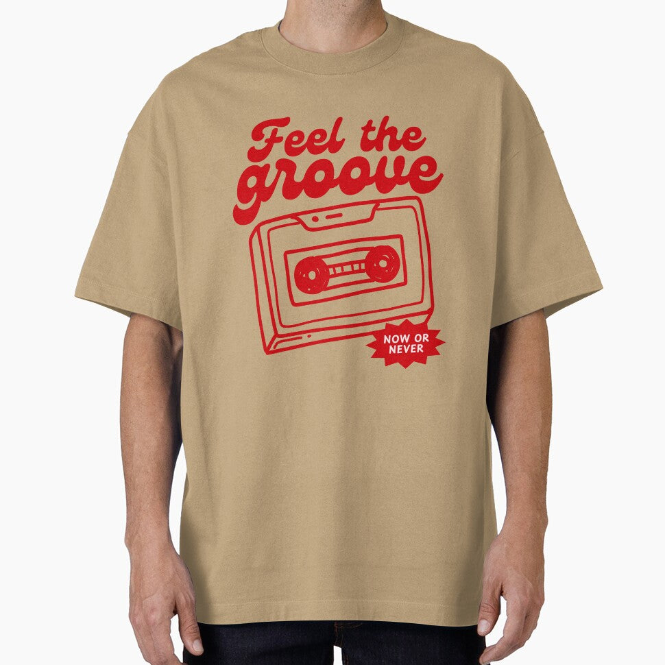 Feel the Groove Tee by DeMineArts