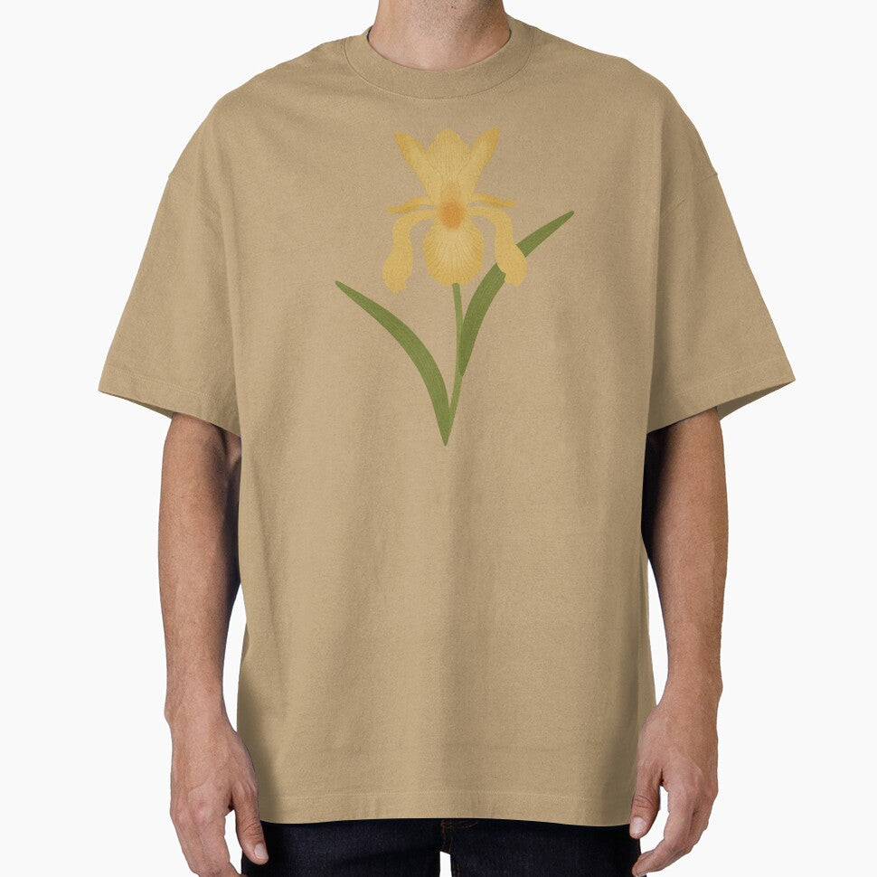 Yellow Iris Flower by sarahsdesigns02