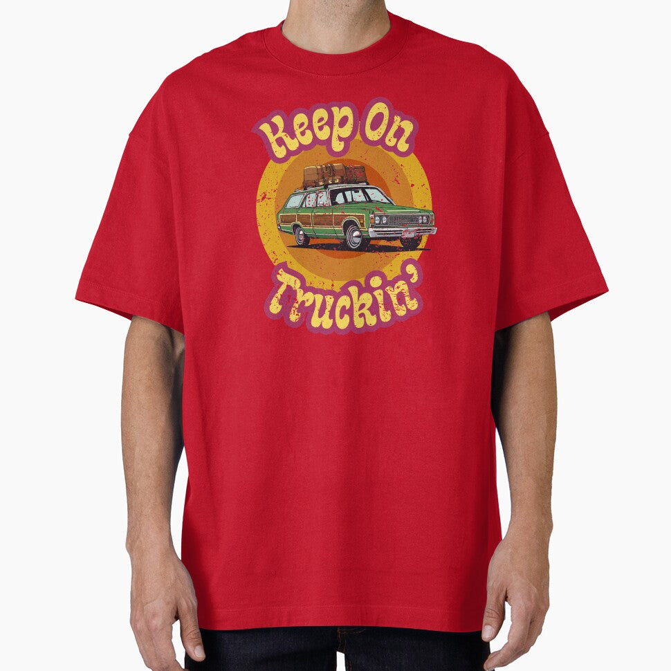 Retro 70s | Keep On Truckin' | Family Truckster | Funny by jenxtees