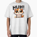 Huh Cat Meme Sticker: Puzzled Kitty by NexaArts
