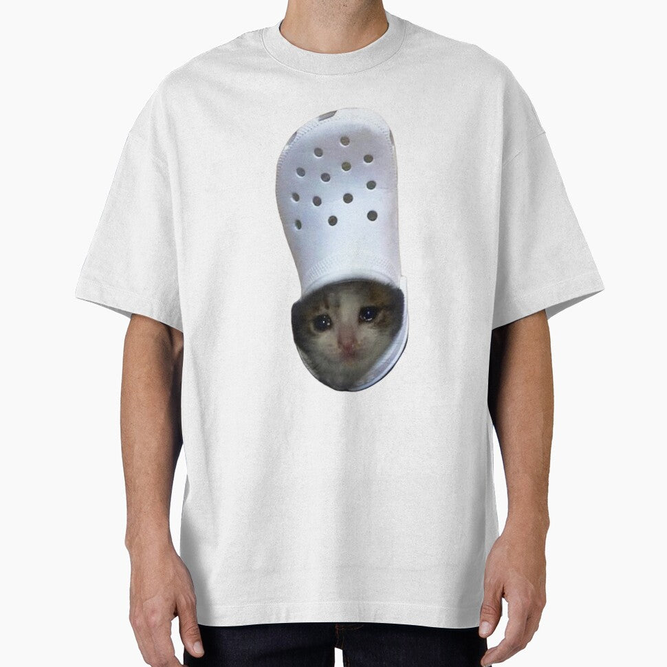 Croc Crying Cat Meme by fomodesigns
