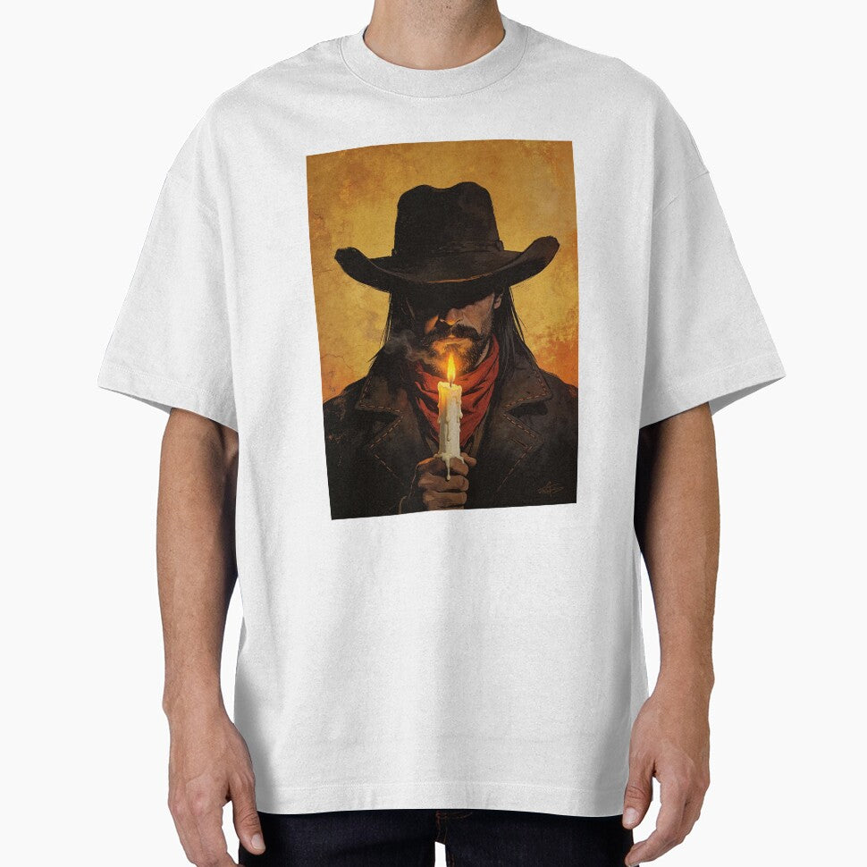 Lone Cowboy – Light in the Darkness T-Shirt by Eternal Kingdom Store