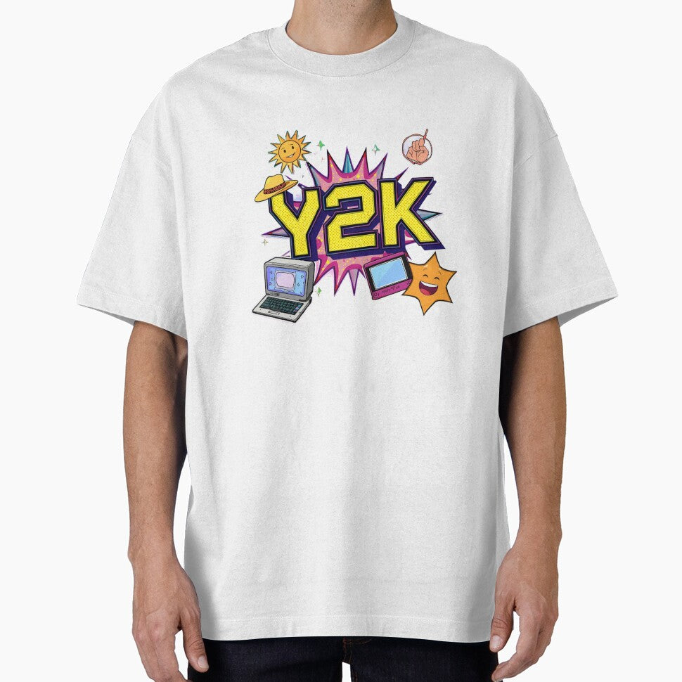 “Y2K Throwbacks – Retro 2000s Aesthetic T-Shirt” by rsuniquestyle