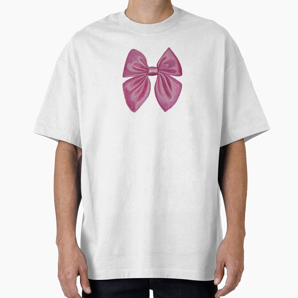 Pink Coquette Bow | Acrylic Painting by rassroft