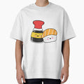 cute sushi and soy happy couple by vandepasch