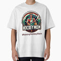 Proudly raising champions on and off the ice : Hockey Mom by PoliTeeIncorrec