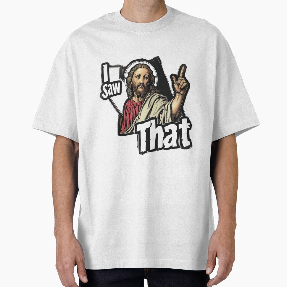 "I Saw That" Jesus Meme Sticker and T-shirt Collection by StickerHavenn