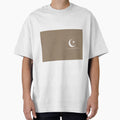 I can only be friends with the moon - Brown background by Athenasgirl
