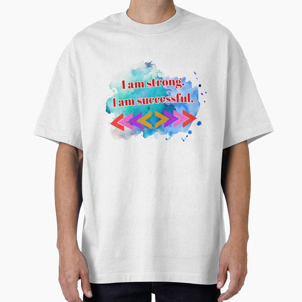 I am strong positive affirmations t shirt latest design by SESHITH