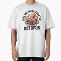Just One More Chapter Octopus T-Shirt & Sticker – Cute Reading Octopus Book Lover Graphic Tee for Readers by ZyxDes
