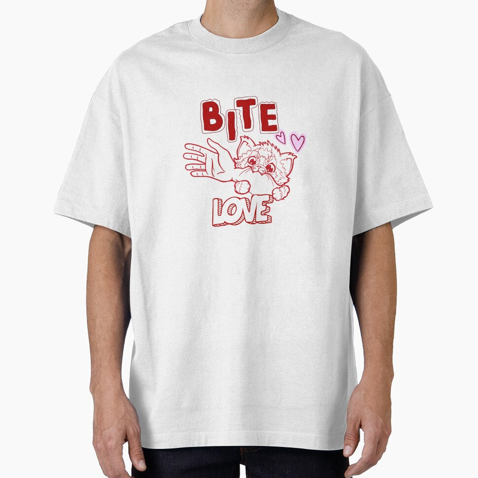 Cute Cat bite by Playful Strokes pom@pom