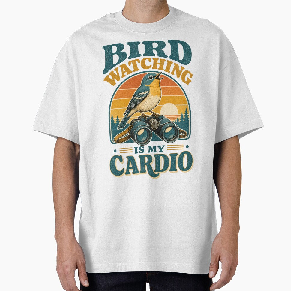 Bird Watching Is My Cardio Vintage Bird by BoosterShop