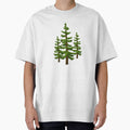 Evergreen Pine Tree Nature Illustration Sticker by CholarCrafts