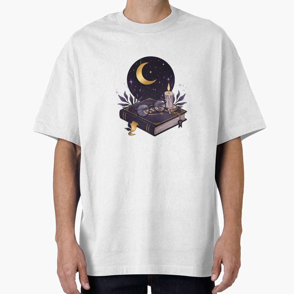 Moonlit Spellbook Reader Gift by IllumeInk