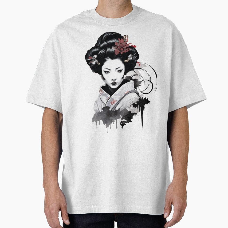 Mystic Elegance: Portrait of a Geisha_4 by BorczVisuals Unisex