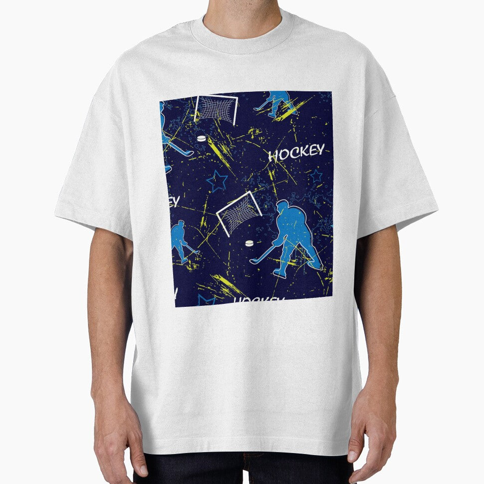 Seamless Ice Hockey Boy by LucianaShop