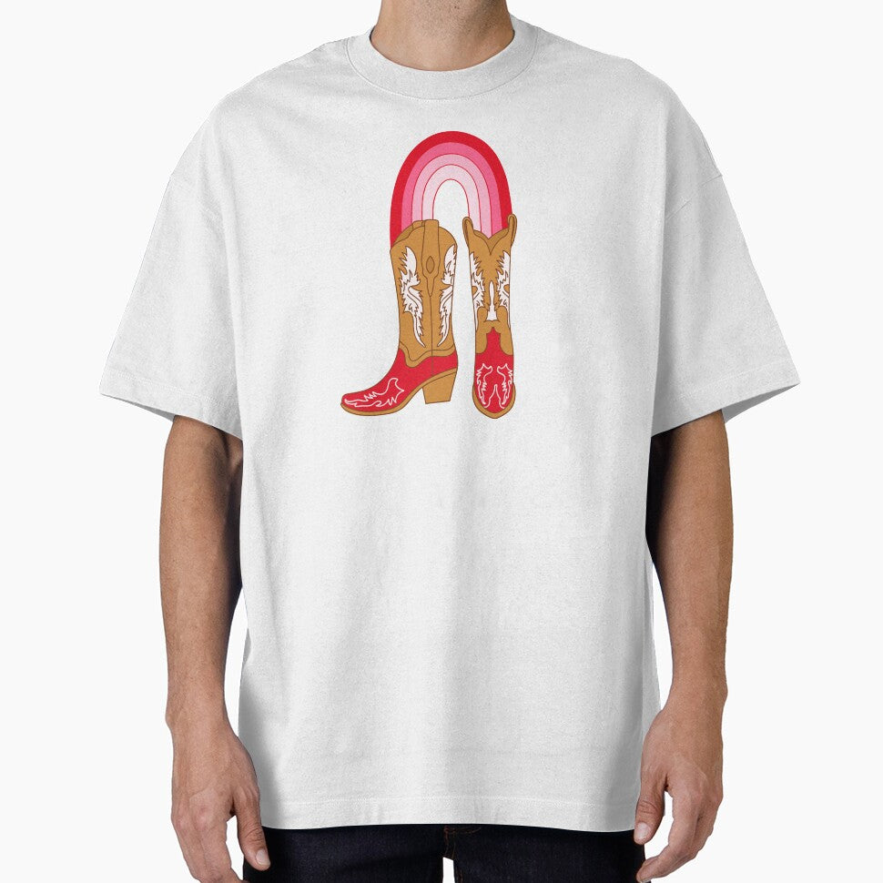 Pink Aesthetic Cowboy Boots by lea-lani