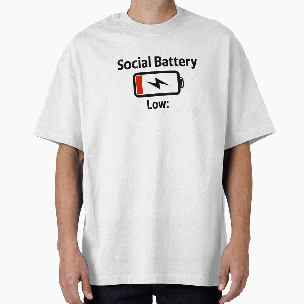 Social Battery Low: by Vibezo