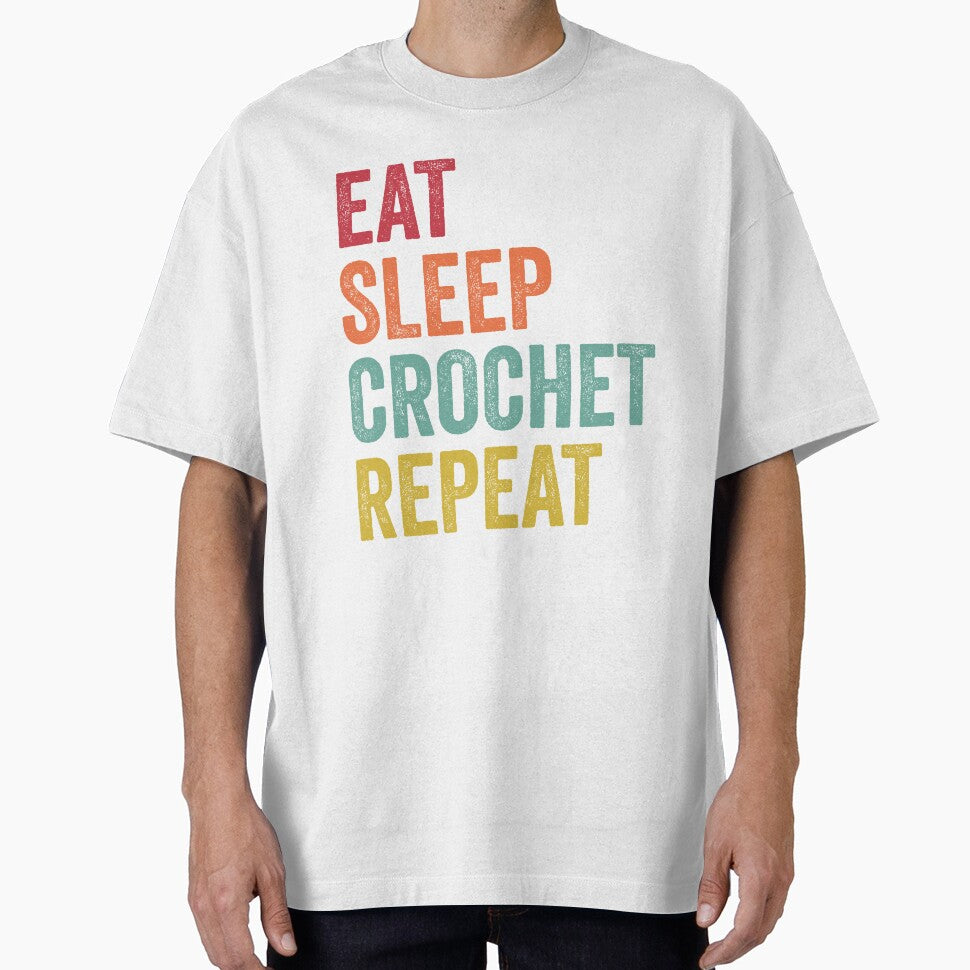 Eat Sleep Crochet Repeat by SarahJisri