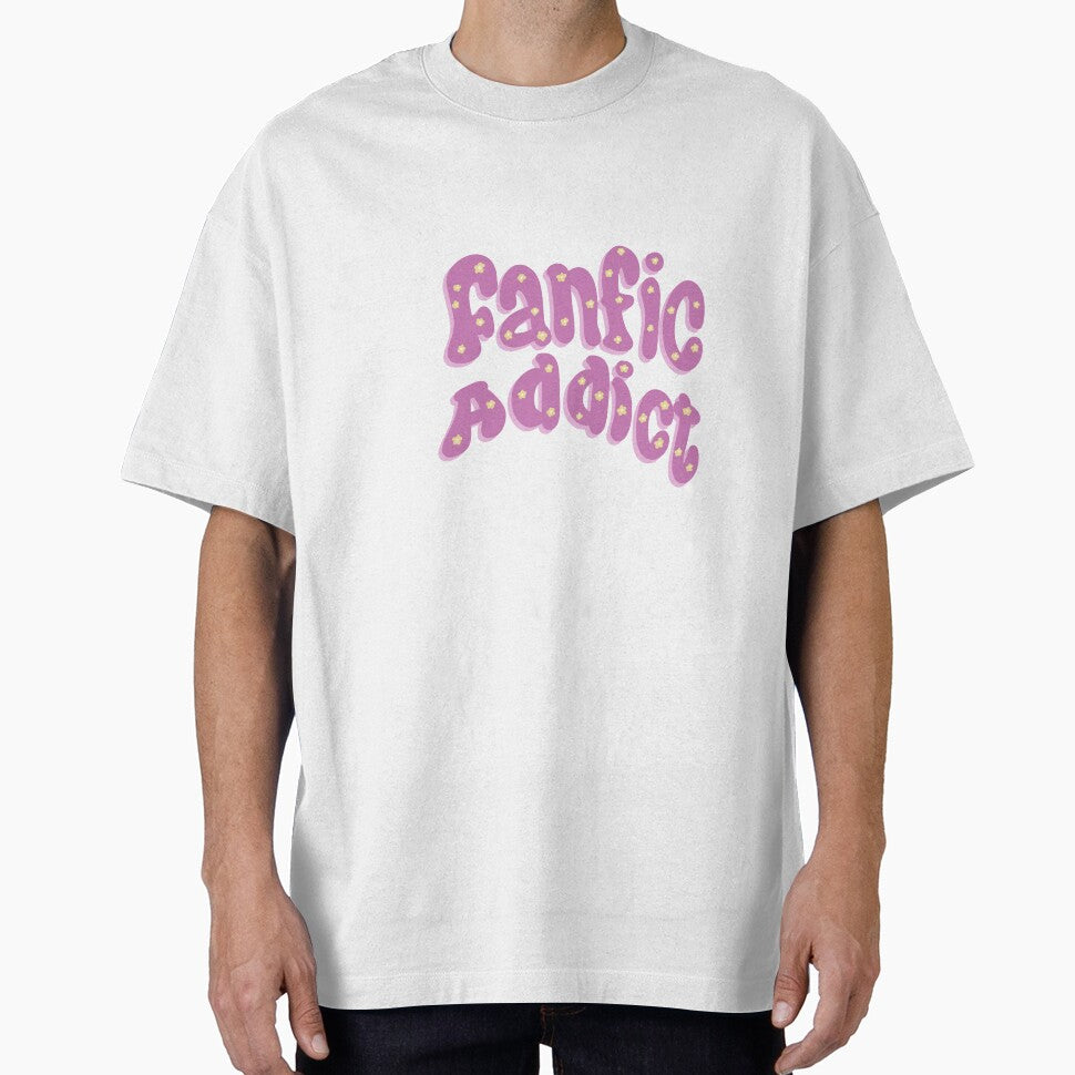 Fanfic addict purple lettering by pinkyfish1010