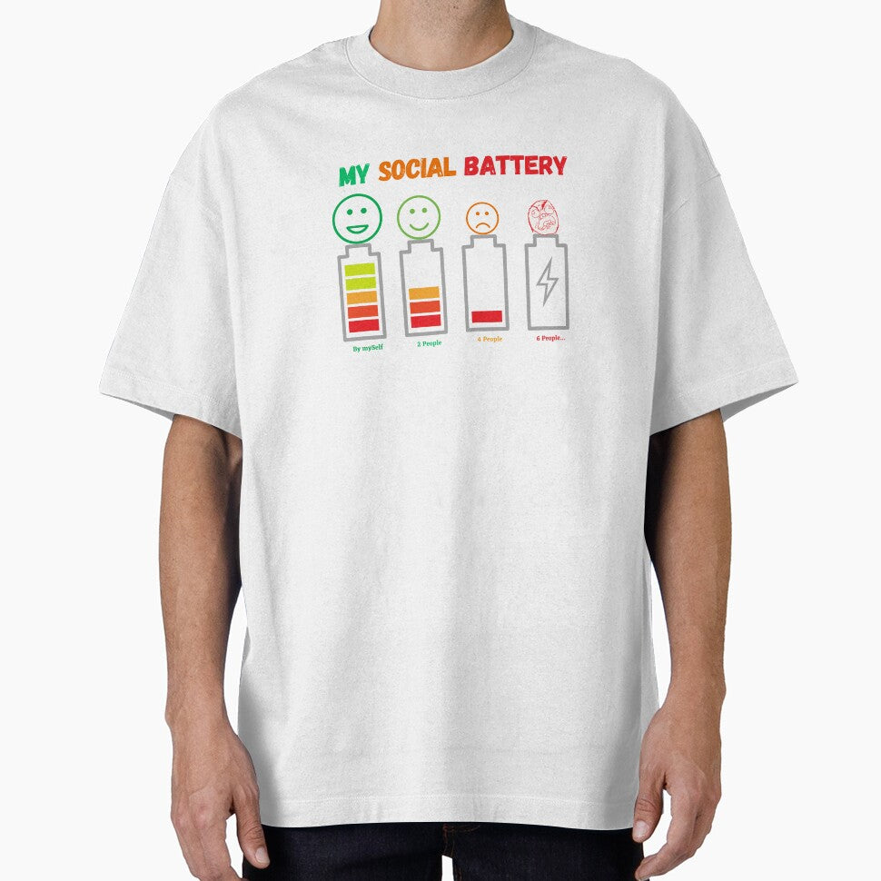 My Social Battery Introvert (Socially Drained) by ThriveShop