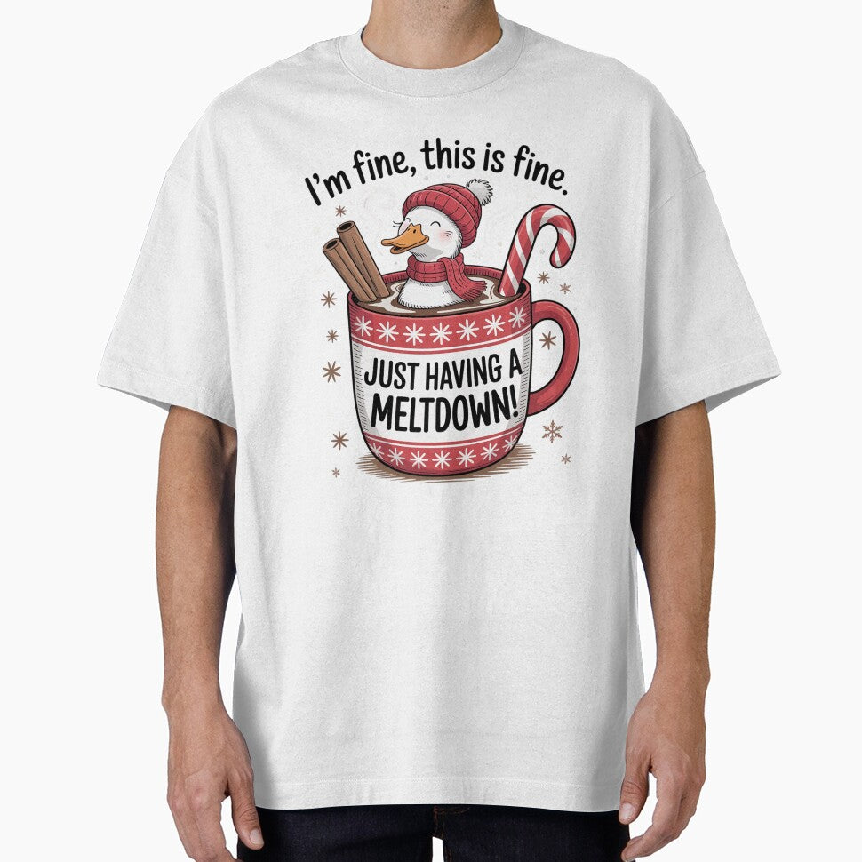I'm fine everything’s fine, Funny Christmas Goose by RayArmstrong