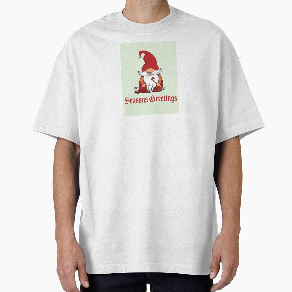 Holiday Season Tomte Gnome by LauraCoxArt