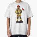 Professional Male Firefighter 3D Cartoon Character by libanmax