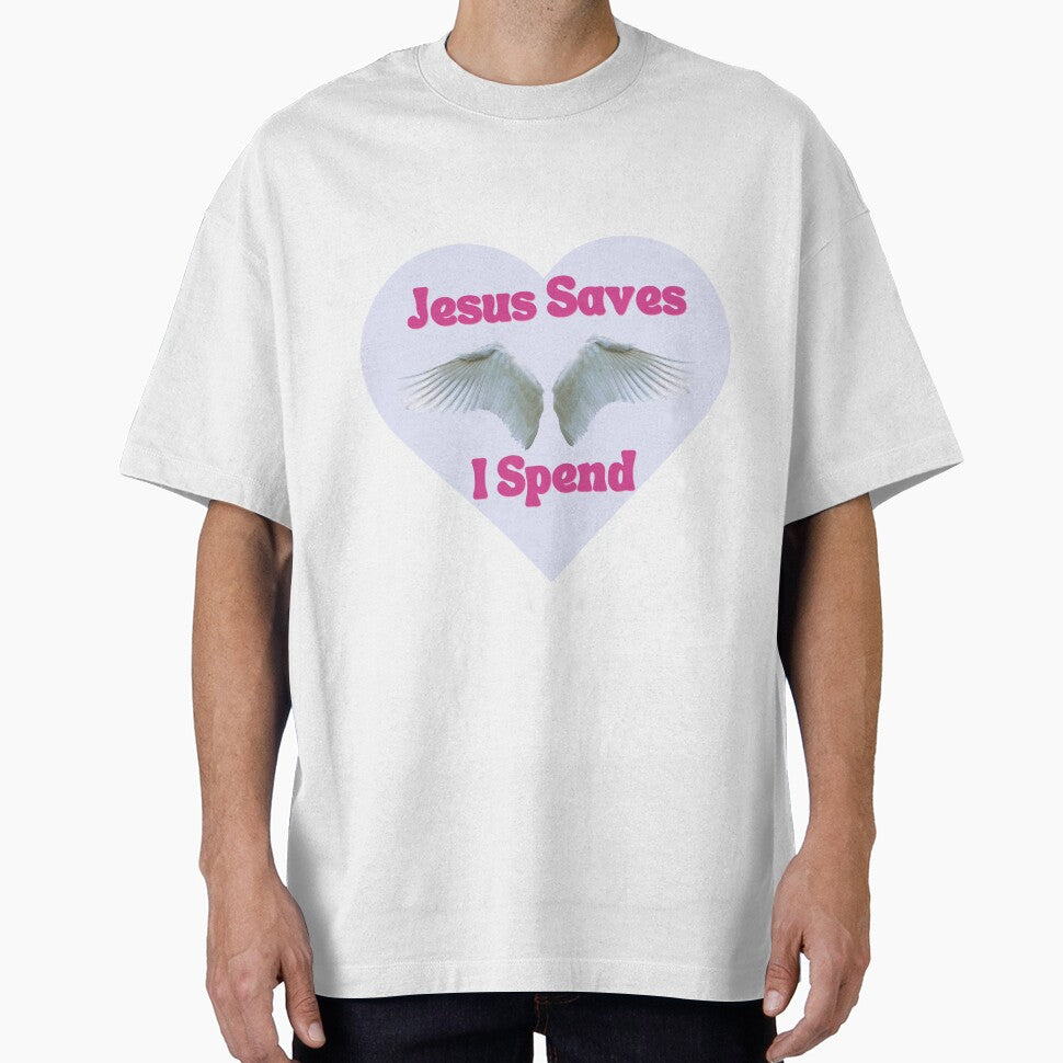 Jesus Saves I Spend by Femme Pastel Collective