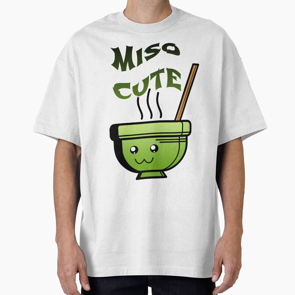 Adorable Miso Cute Kawaii Asian Food Bowl by CreativeCranium