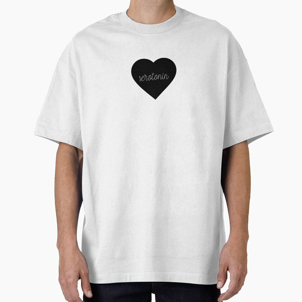 I Heart Seretonin Print (Black) by saeroun