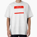 "Hello My Sourdough Starter's Name Is” Funny Sourdough Design (Red) by goldfishbubble