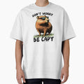 Funny Capybara  Saying Don't Worry Be Capy Saying Rodent Animal Gift by Style4You24