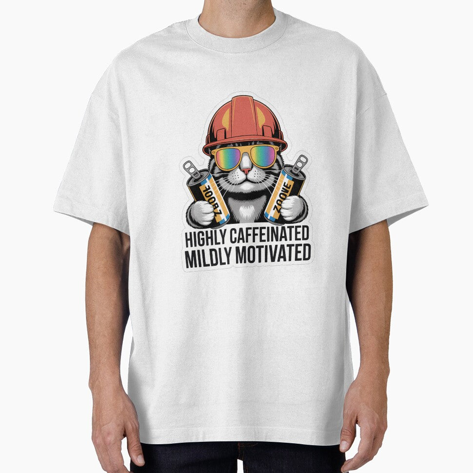 Caffeinated Cat Construction Crew by NiftyWrx