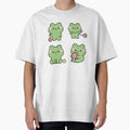 Green Frog Headphones Music – Cute Kawaii Cartoon by Moffyuniverse