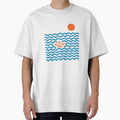 Ocean Waves Retro Vintage Summer Beach by HBDStudio