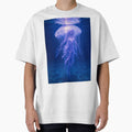 Bioluminescent Jellyfish Goddess – Ethereal Ocean Fantasy Art by Zee's Whimsical Wonders