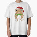 Festive Gingerbread Frog With Santa Hat by Aku-passion