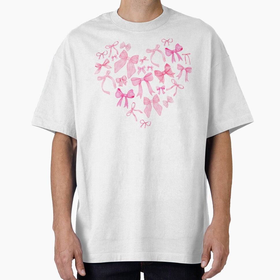 Coquette Bows Heart by Caring Hearts