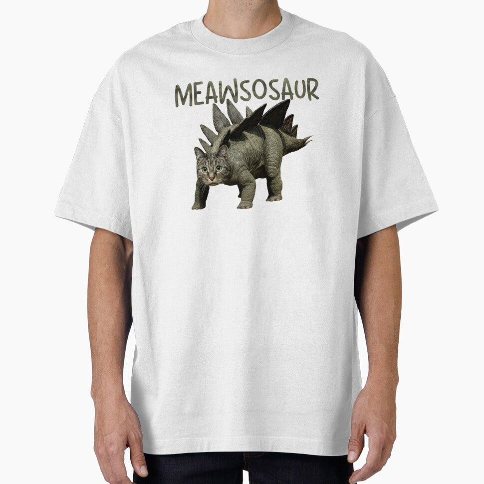 Funny Meawsosaur Cat by RebeccaLittlee