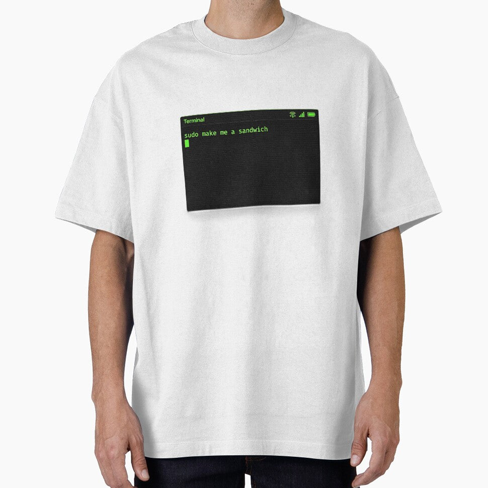 Sudo Make Me A Sandwich Programmer Humor Developer Gift by eikulabs