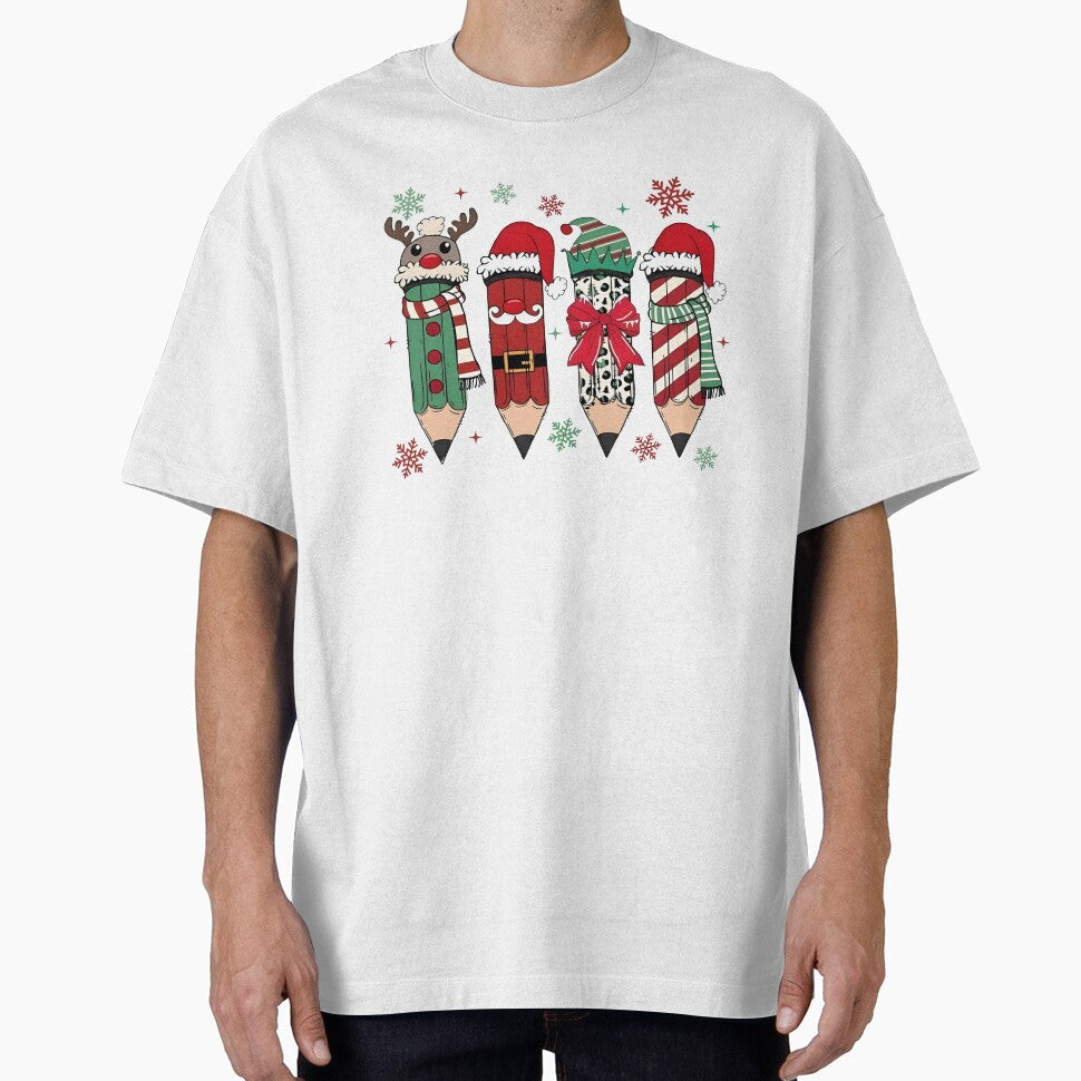 Christmas Teacher, Teacher, Christmas Pencils by Lukechapma
